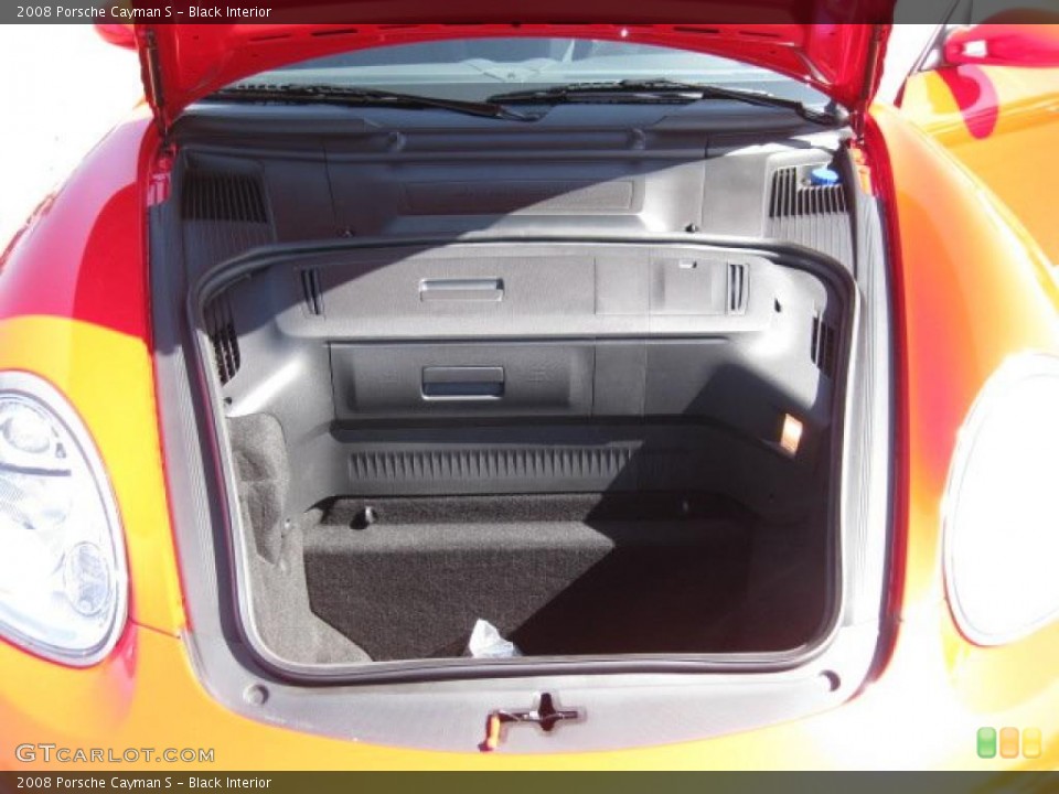 Black Interior Trunk for the 2008 Porsche Cayman S #48901205