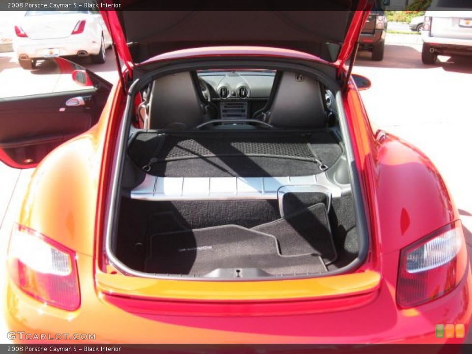 Black Interior Trunk for the 2008 Porsche Cayman S #48901221