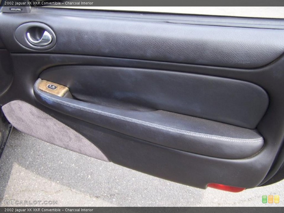 Charcoal Interior Door Panel for the 2002 Jaguar XK XKR Convertible #48902367