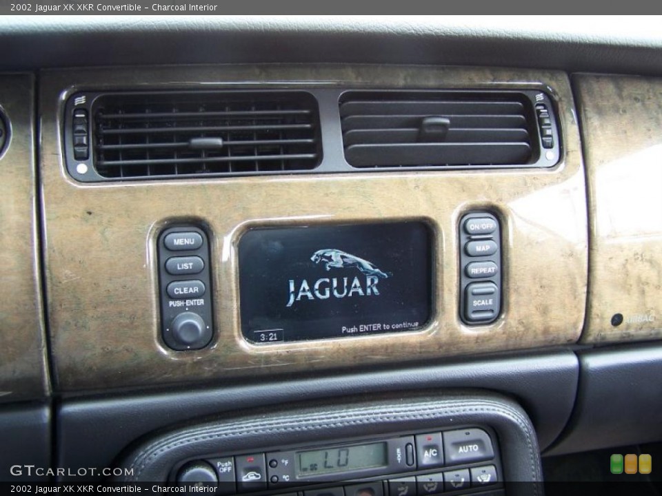 Charcoal Interior Controls for the 2002 Jaguar XK XKR Convertible #48902383