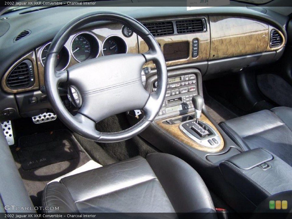 Charcoal Interior Prime Interior for the 2002 Jaguar XK XKR Convertible #48902529