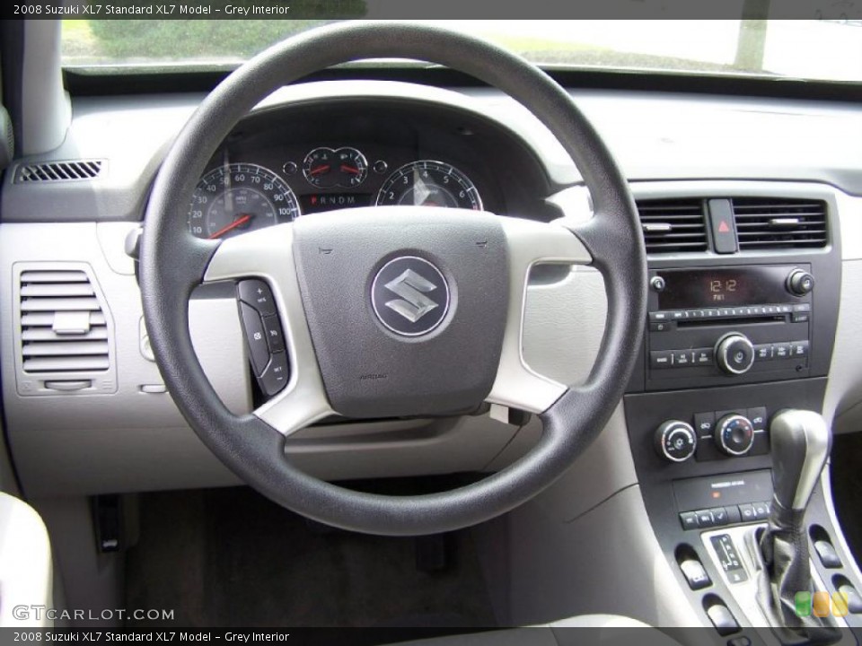 Grey Interior Steering Wheel for the 2008 Suzuki XL7  #48902778