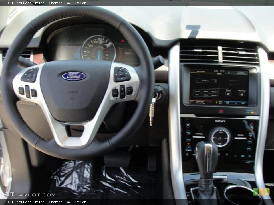 Charcoal Black Interior Dashboard for the 2011 Ford Edge Limited #48902988