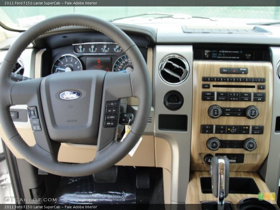 Pale Adobe Interior Dashboard for the 2011 Ford F150 Lariat SuperCab #48905415