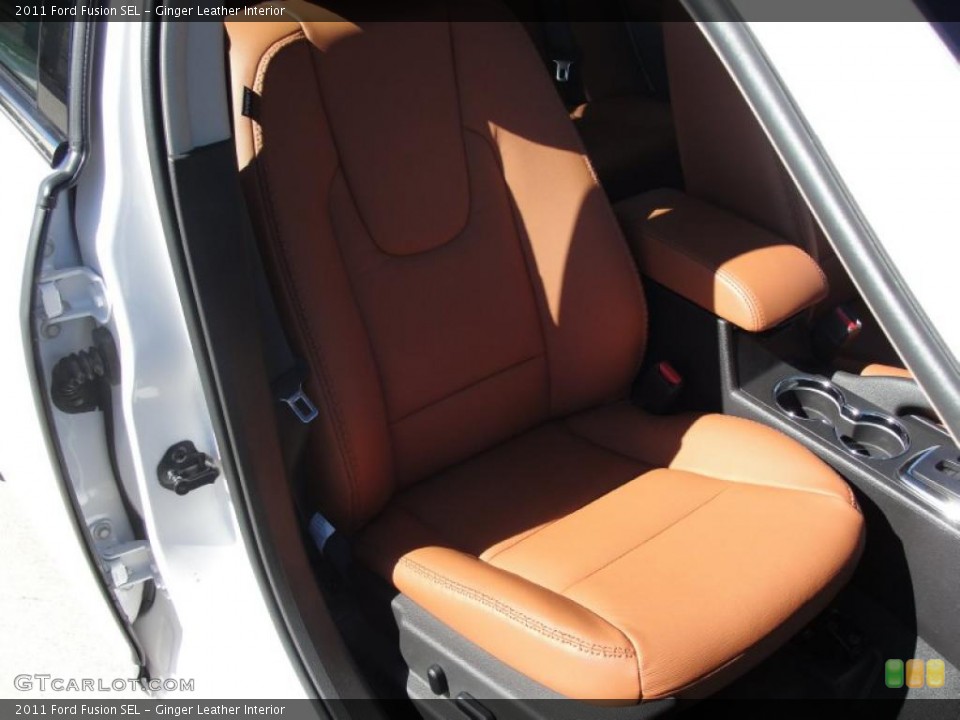 Ginger Leather Interior Photo for the 2011 Ford Fusion SEL #48909546