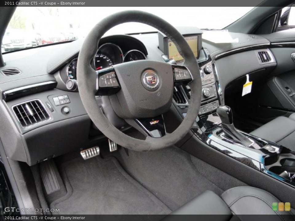 Ebony Interior Dashboard for the 2011 Cadillac CTS -V Coupe #48909576