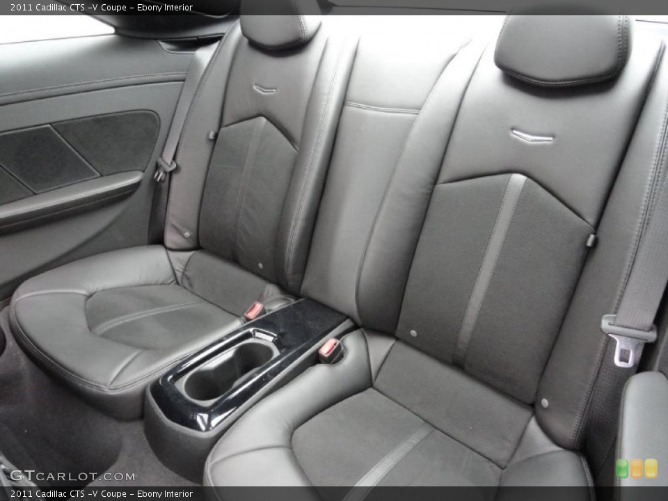 Ebony Interior Photo for the 2011 Cadillac CTS -V Coupe #48909600