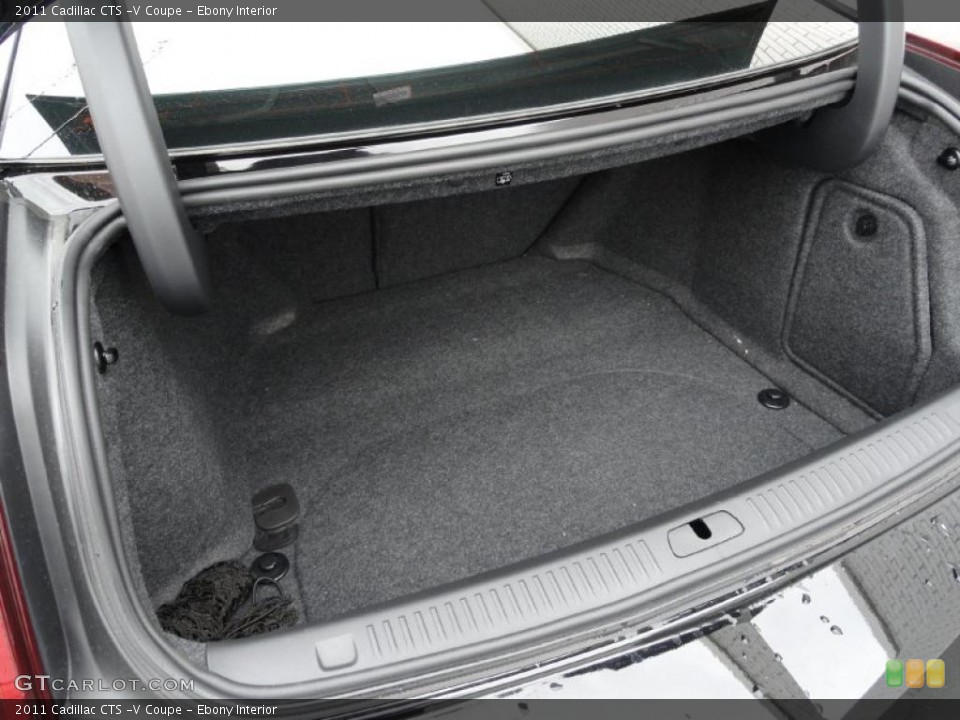 Ebony Interior Trunk for the 2011 Cadillac CTS -V Coupe #48909636