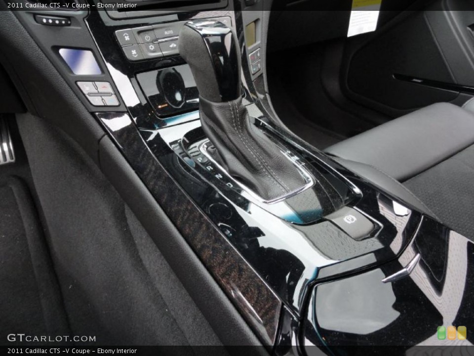 Ebony Interior Transmission for the 2011 Cadillac CTS -V Coupe #48909684