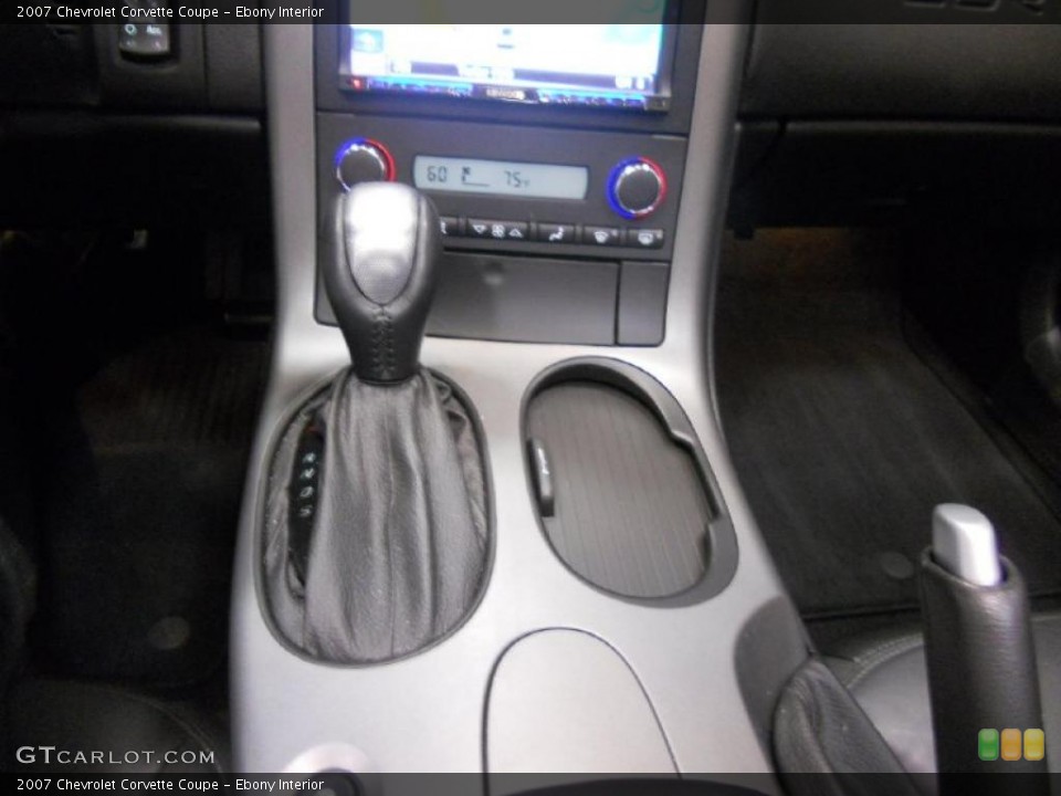 Ebony Interior Transmission for the 2007 Chevrolet Corvette Coupe #48909699