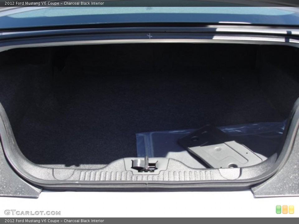 Charcoal Black Interior Trunk for the 2012 Ford Mustang V6 Coupe #48910804