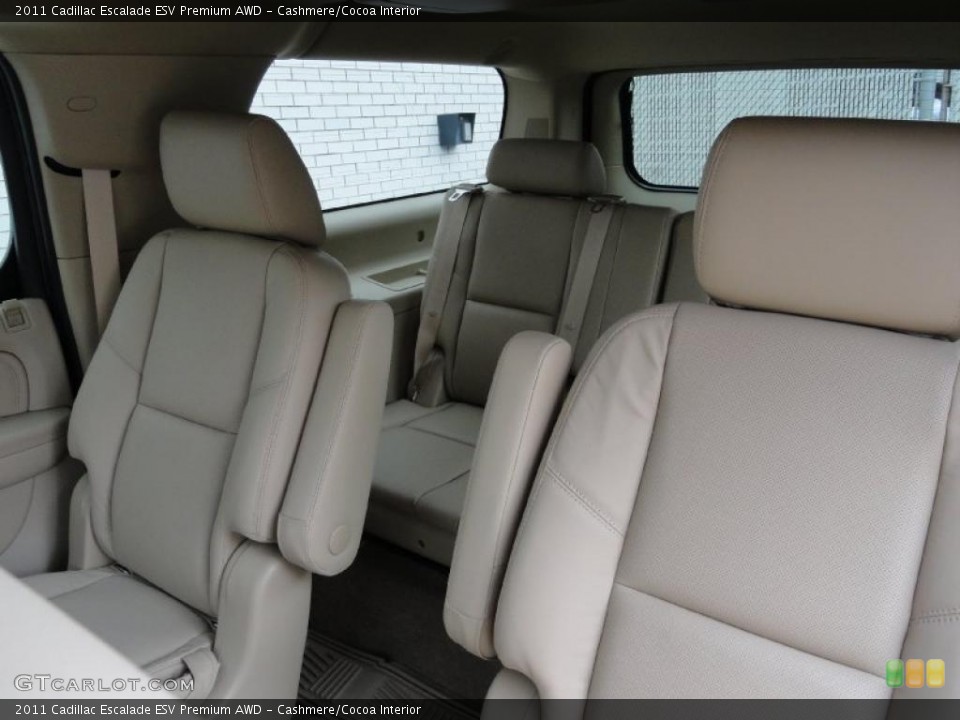 Cashmere/Cocoa Interior Photo for the 2011 Cadillac Escalade ESV Premium AWD #48910917
