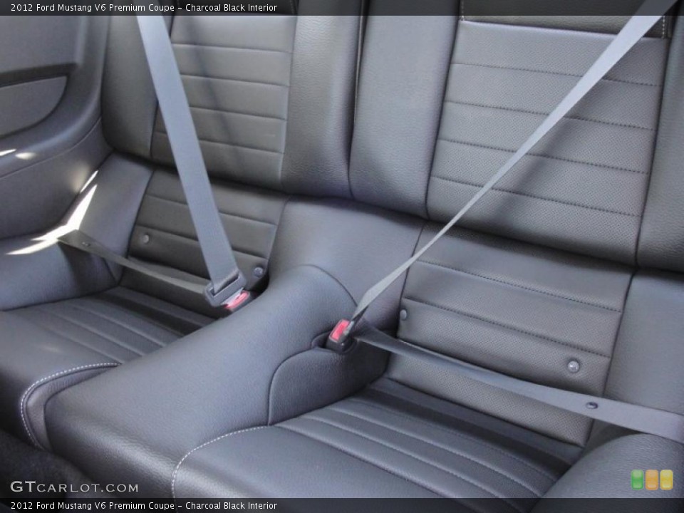 Charcoal Black Interior Photo for the 2012 Ford Mustang V6 Premium Coupe #48911298