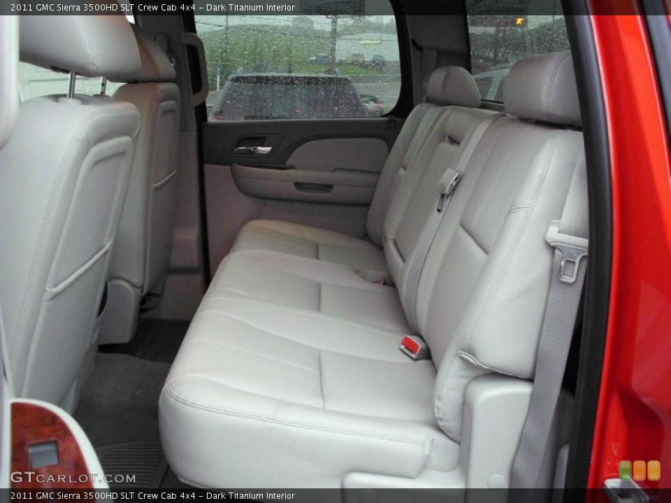 Dark Titanium Interior Photo for the 2011 GMC Sierra 3500HD SLT Crew Cab 4x4 #48911778