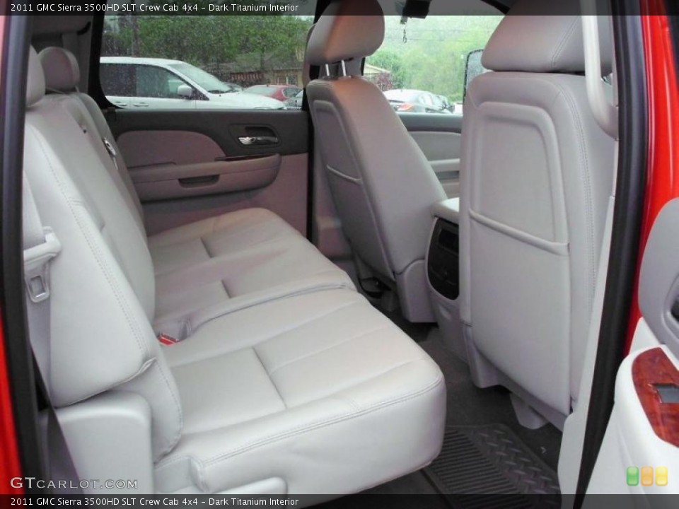 Dark Titanium Interior Photo for the 2011 GMC Sierra 3500HD SLT Crew Cab 4x4 #48911814