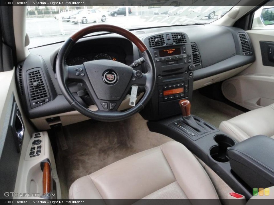 Light Neutral Interior Dashboard For The 2003 Cadillac Cts