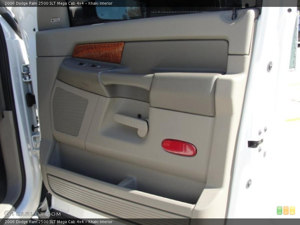 Khaki Interior Door Panel for the 2006 Dodge Ram 2500 SLT Mega Cab 4x4 #48914091