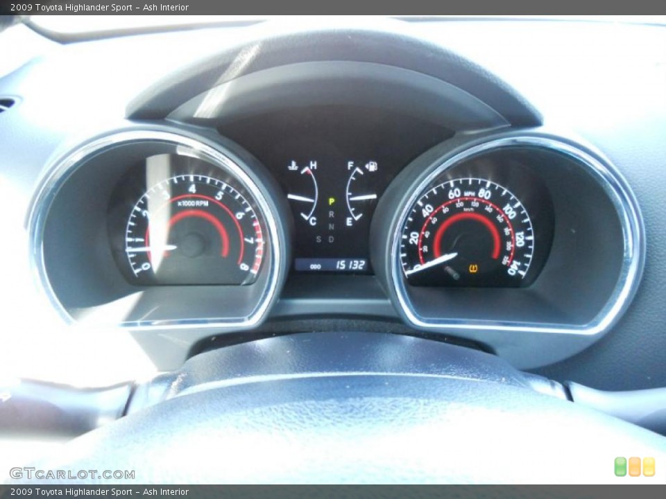 Ash Interior Gauges for the 2009 Toyota Highlander Sport #48914616