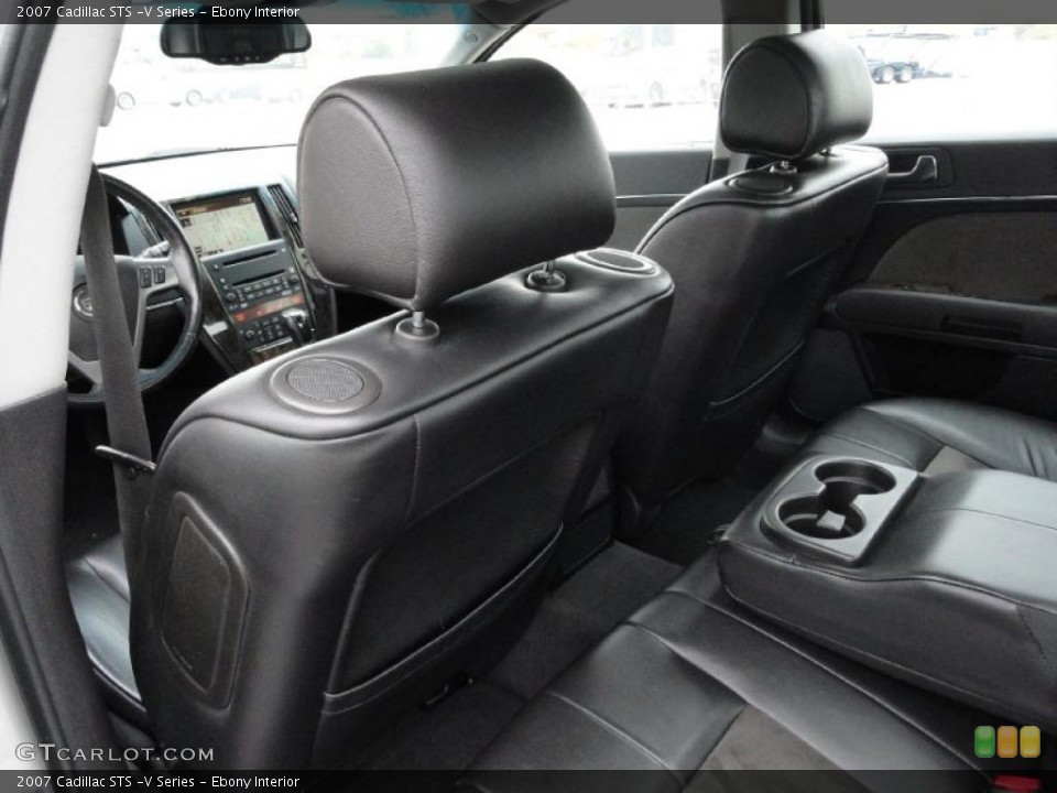 Ebony Interior Photo for the 2007 Cadillac STS -V Series #48914838