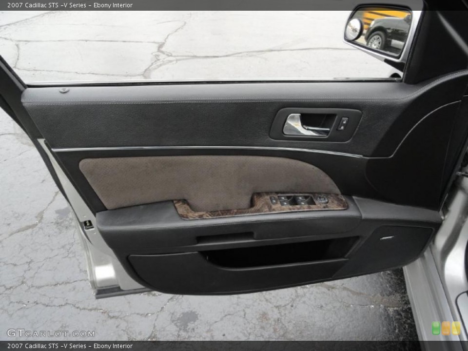 Ebony Interior Door Panel for the 2007 Cadillac STS -V Series #48914901