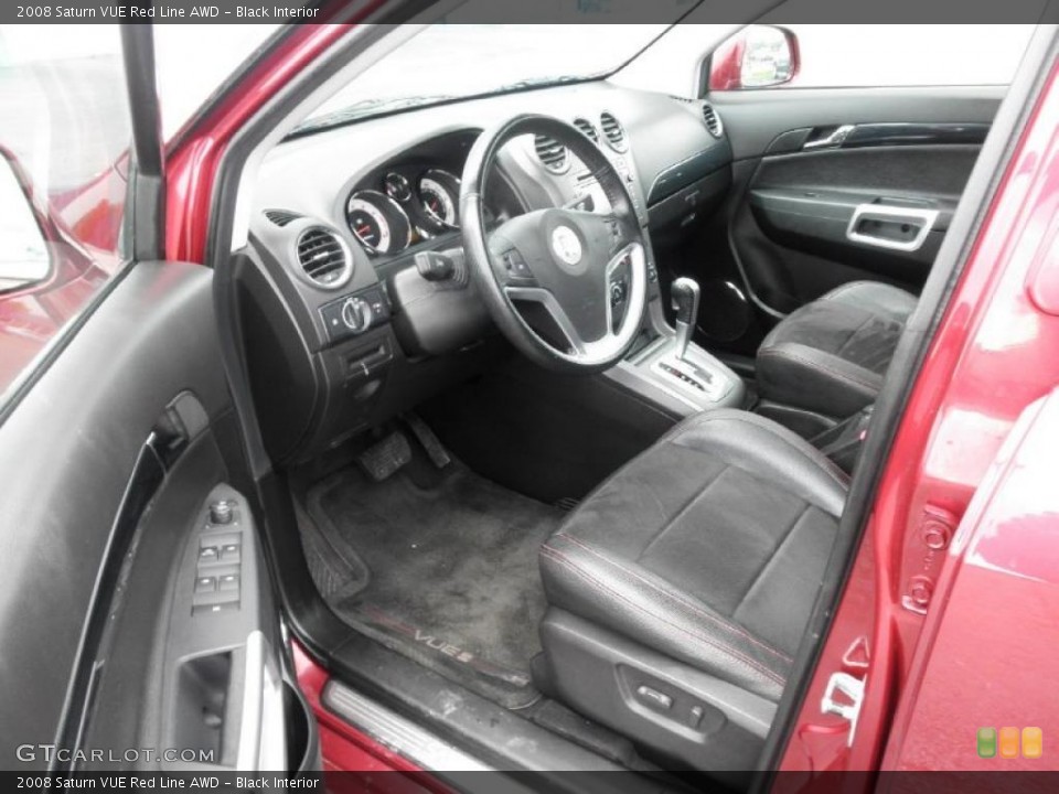 Black Interior Photo for the 2008 Saturn VUE Red Line AWD #48915843