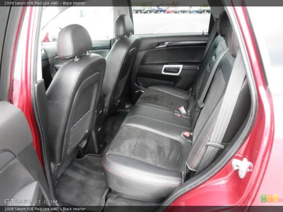 Black Interior Photo for the 2008 Saturn VUE Red Line AWD #48915958