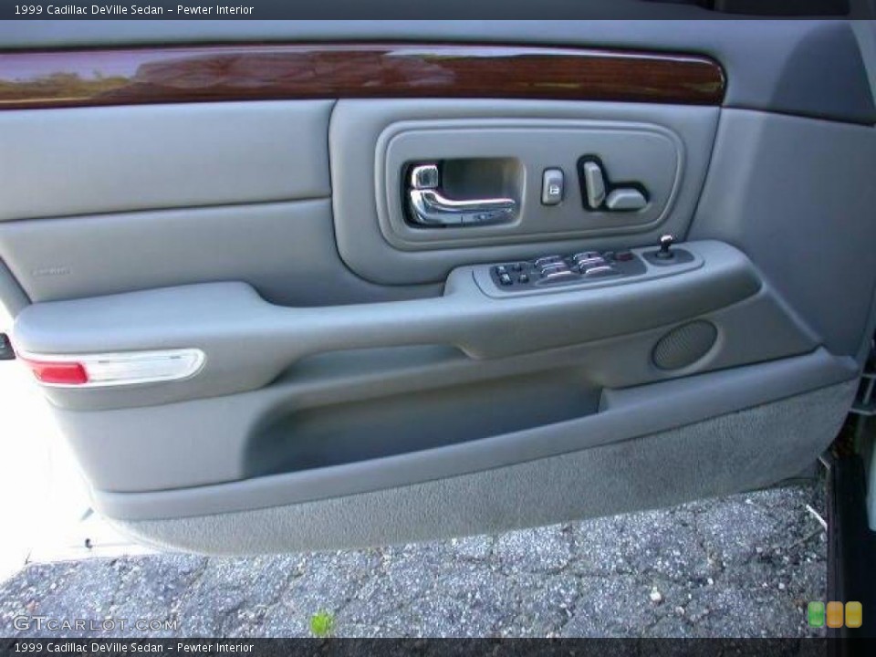 Pewter Interior Door Panel for the 1999 Cadillac DeVille Sedan #48917373