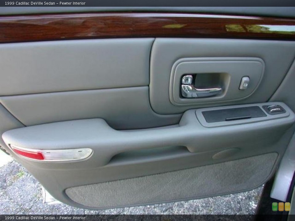 Pewter Interior Door Panel for the 1999 Cadillac DeVille Sedan #48917421