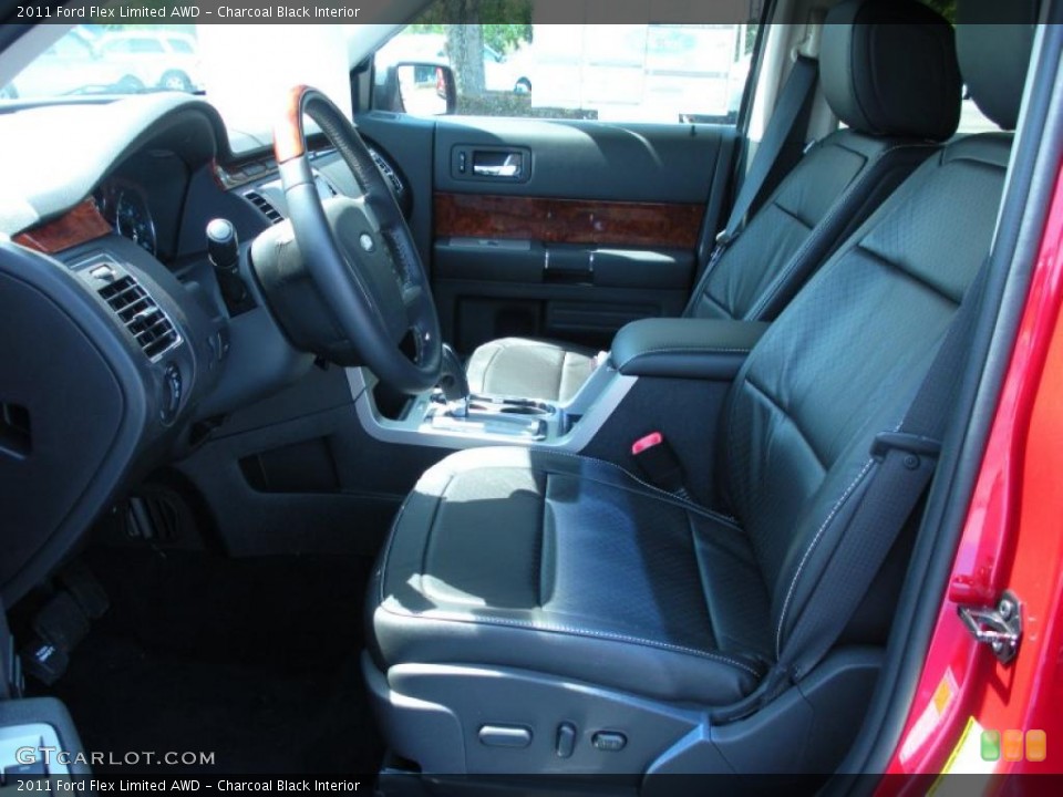 Charcoal Black Interior Photo for the 2011 Ford Flex Limited AWD #48917547