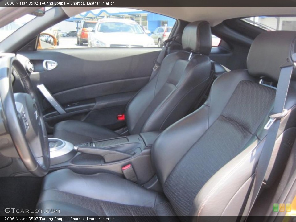 Charcoal Leather Interior Photo for the 2006 Nissan 350Z Touring Coupe #48923016