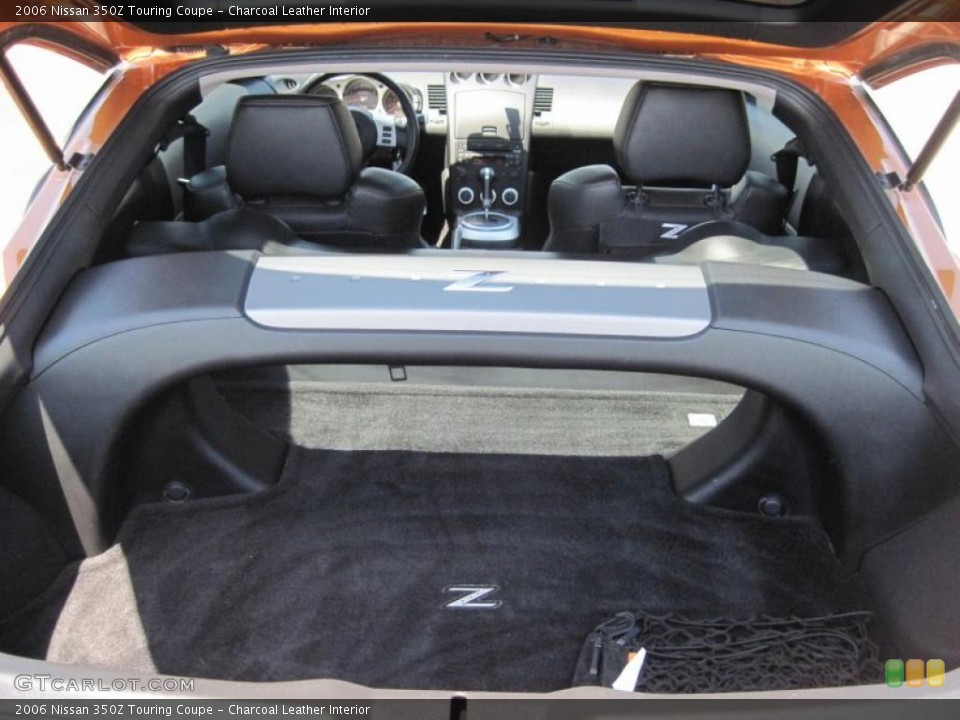 Charcoal Leather Interior Trunk for the 2006 Nissan 350Z Touring Coupe #48923028