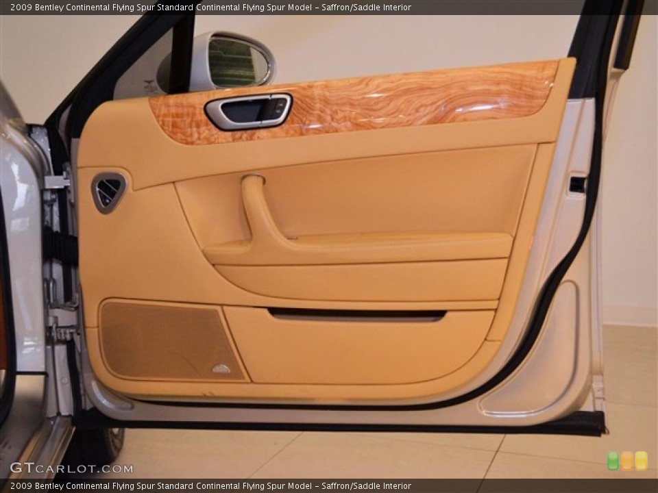 Saffron/Saddle Interior Door Panel for the 2009 Bentley Continental Flying Spur  #48926020