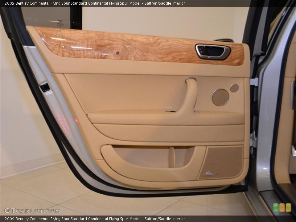 Saffron/Saddle Interior Door Panel for the 2009 Bentley Continental Flying Spur  #48926035