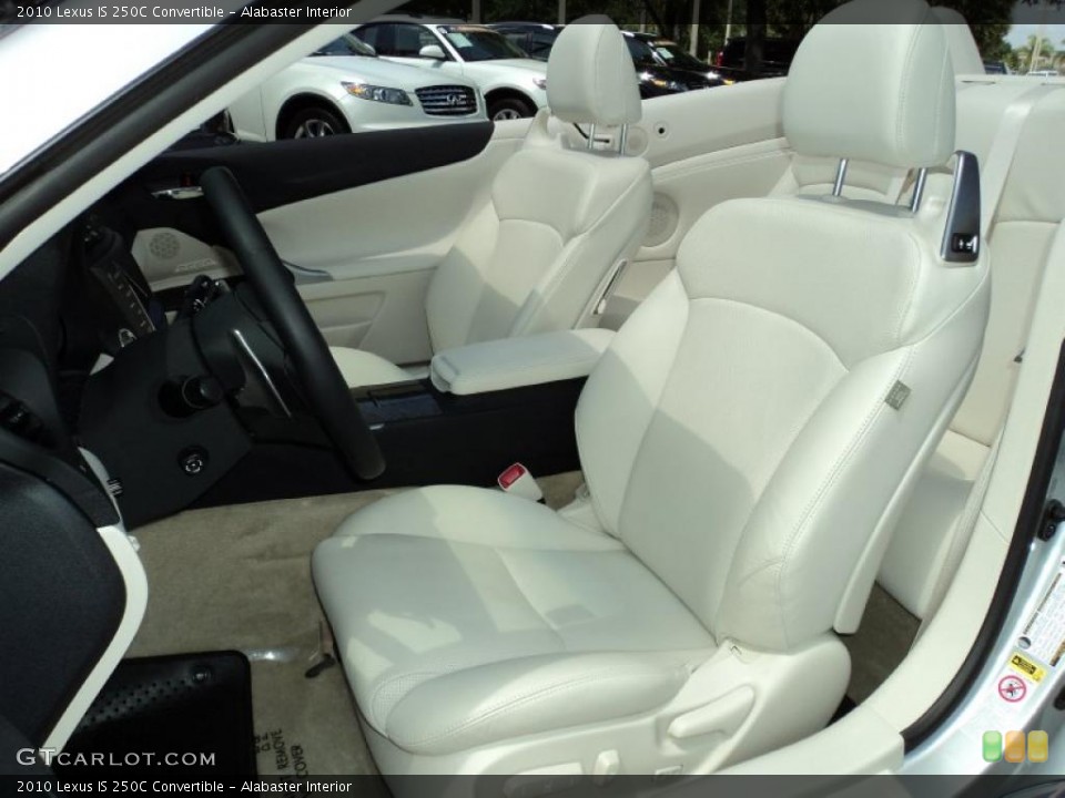 Alabaster Interior Photo for the 2010 Lexus IS 250C Convertible #48929776