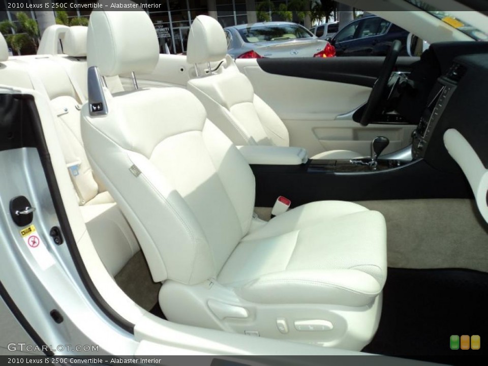 Alabaster Interior Photo for the 2010 Lexus IS 250C Convertible #48929812