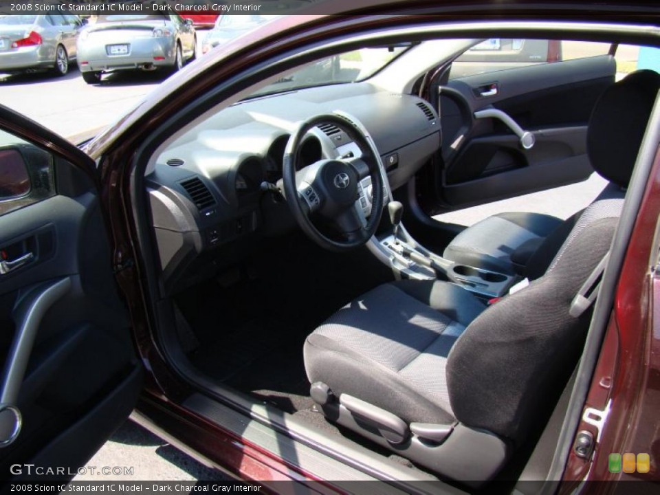 Dark Charcoal Gray Interior Photo for the 2008 Scion tC  #48936643