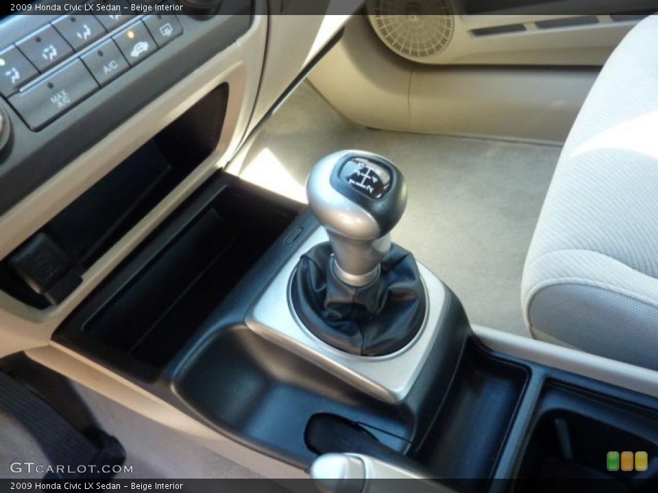 Beige Interior Transmission for the 2009 Honda Civic LX Sedan #48936733