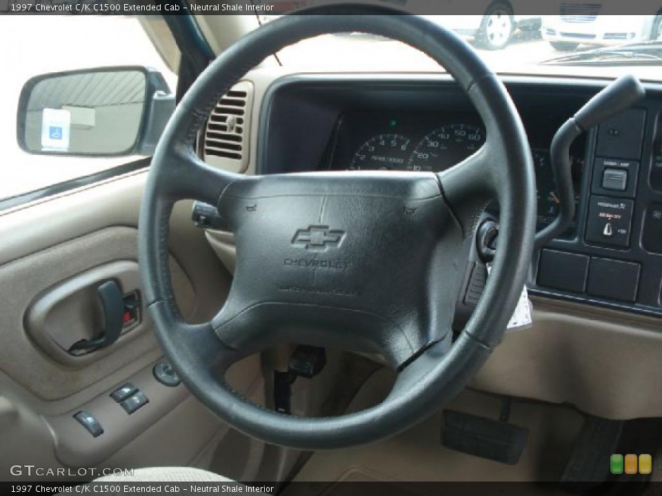 Neutral Shale Interior Steering Wheel for the 1997 Chevrolet C/K C1500 Extended Cab #48936951