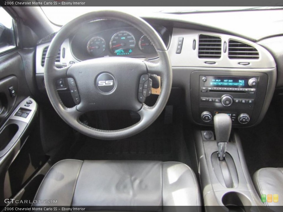 Ebony Interior Dashboard for the 2006 Chevrolet Monte Carlo SS #48941659