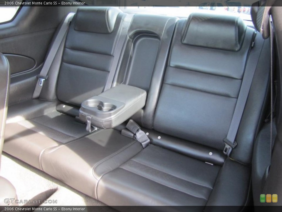Ebony Interior Photo for the 2006 Chevrolet Monte Carlo SS #48941908