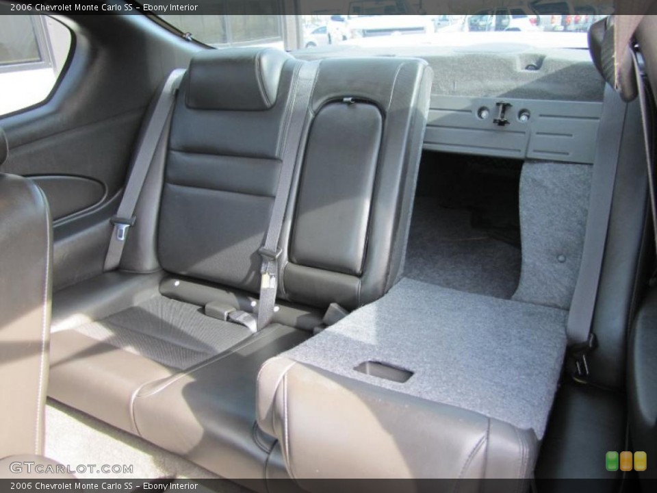 Ebony Interior Photo for the 2006 Chevrolet Monte Carlo SS #48941923