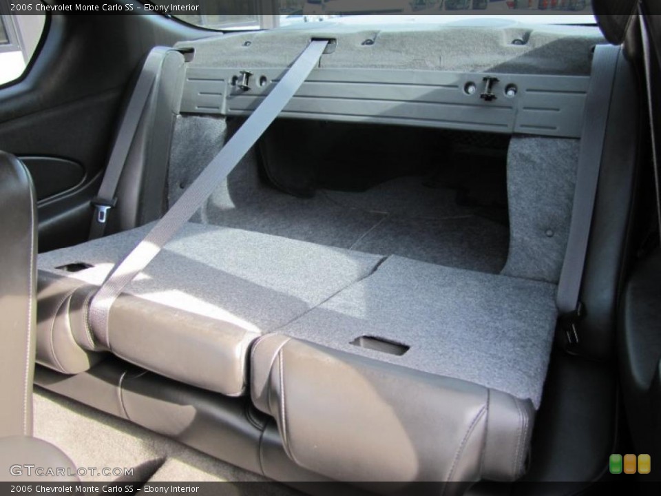 Ebony Interior Trunk for the 2006 Chevrolet Monte Carlo SS #48941938