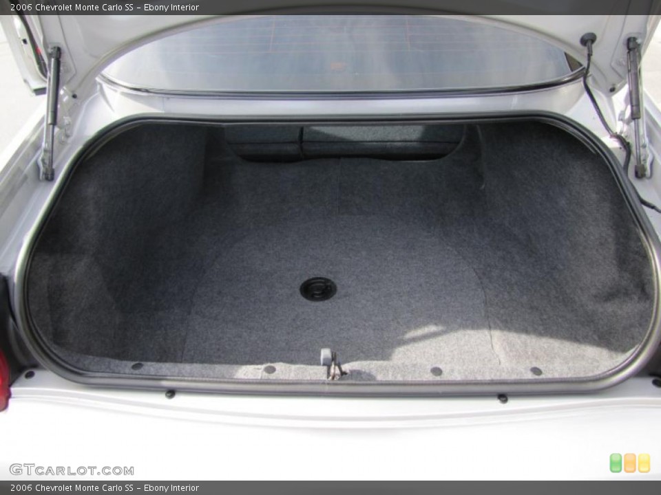 Ebony Interior Trunk for the 2006 Chevrolet Monte Carlo SS #48941968