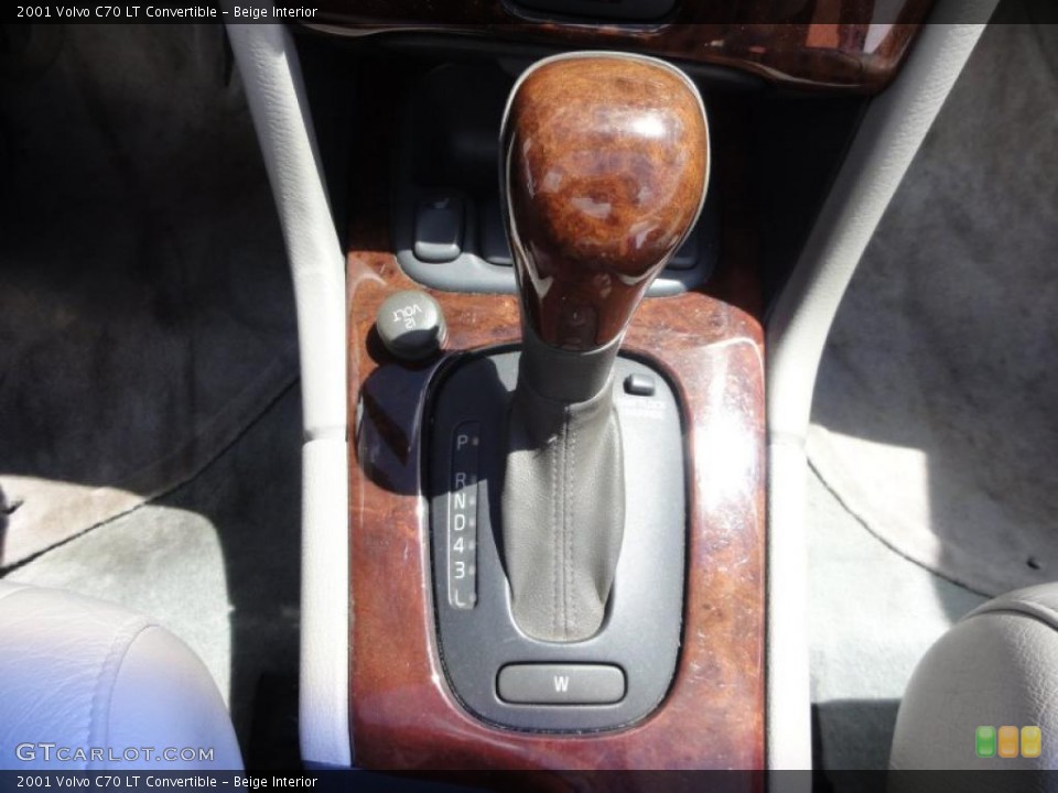Beige Interior Transmission for the 2001 Volvo C70 LT Convertible #48942619
