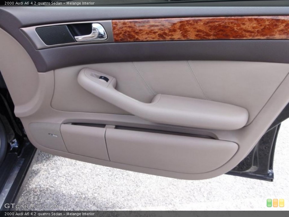 Melange Interior Door Panel for the 2000 Audi A6 4.2 quattro Sedan #48943183
