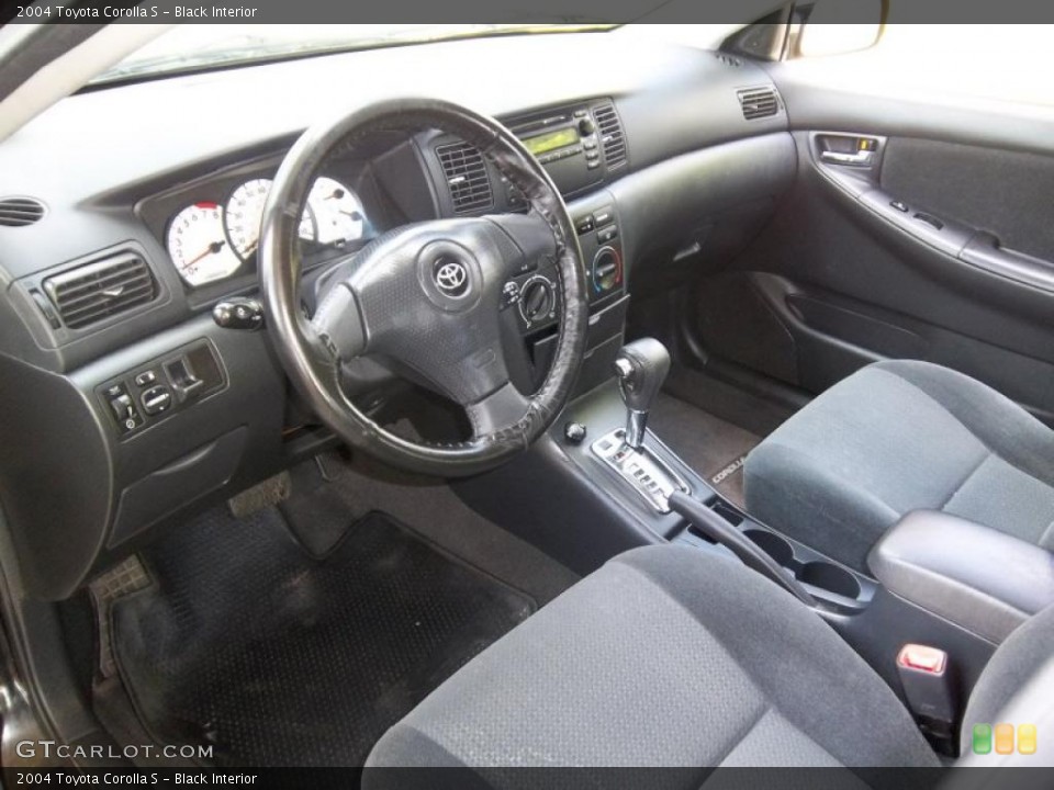 Black Interior Photo for the 2004 Toyota Corolla S #48946655