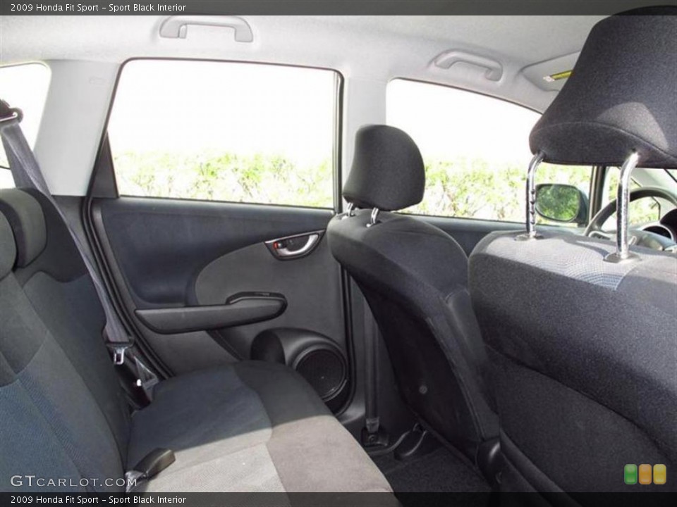 Sport Black Interior Photo for the 2009 Honda Fit Sport #48946789
