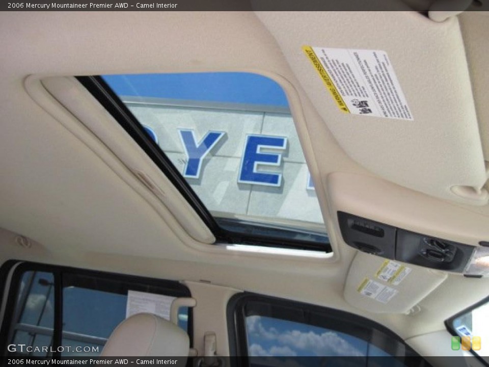 Camel Interior Sunroof for the 2006 Mercury Mountaineer Premier AWD #48946835