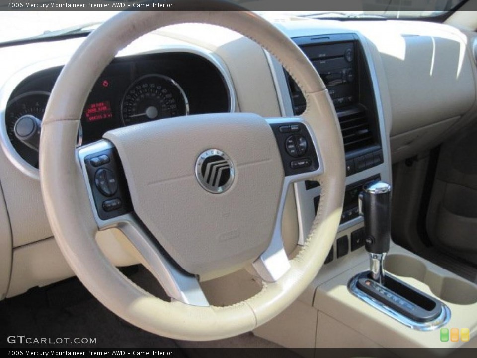 Camel Interior Steering Wheel for the 2006 Mercury Mountaineer Premier AWD #48946870