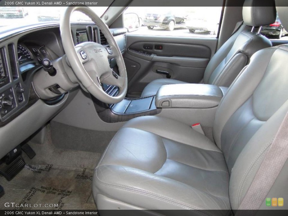 Sandstone Interior Photo for the 2006 GMC Yukon XL Denali AWD #48947905